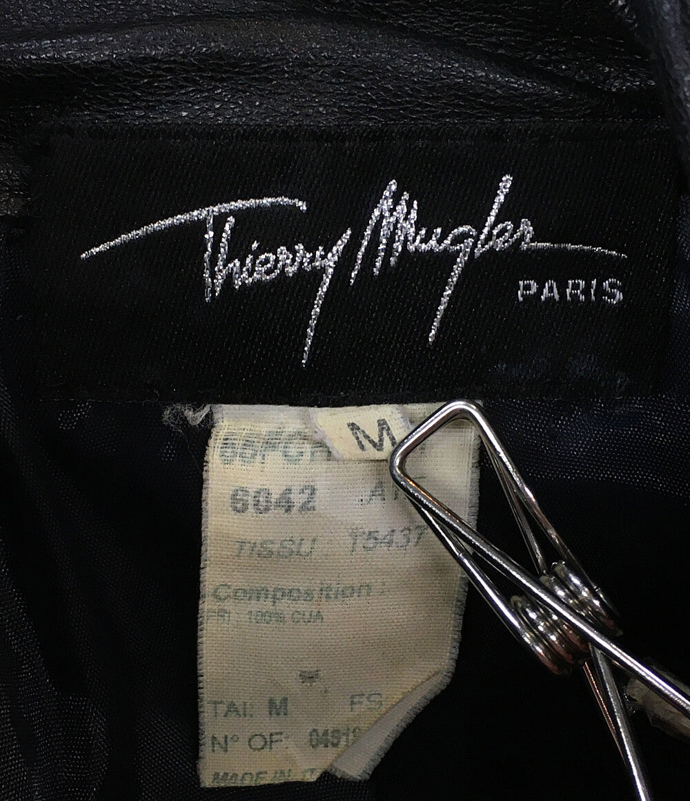テユエリーミュグレー ライダースジャケット メンズ SIZE M Thierry Mugler