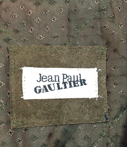 ジャンポール・ゴルチェ ダブルボタン レザージャケット 牛革 408433 レディース SIZE - JEAN PAUL GAULTIER