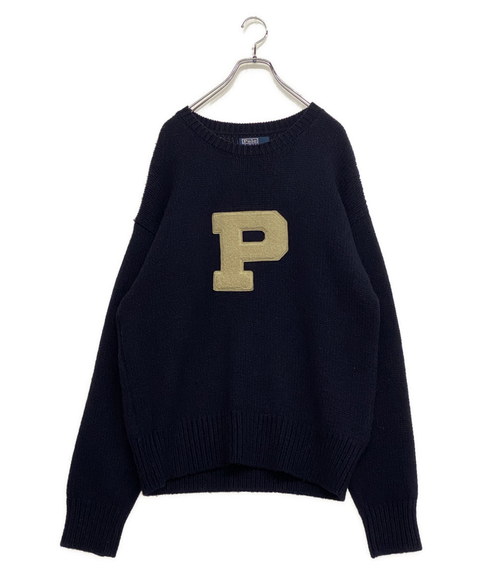 POLO RALPH LAUREN 長袖ニット ロゴ ウールブレンド 3XBRJ1q