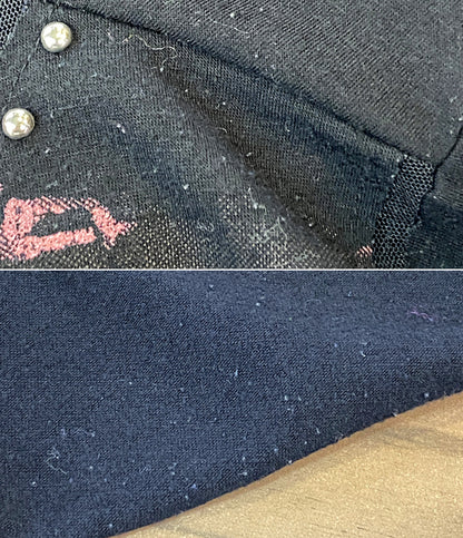 ジャンポール・ゴルチェ 長袖Ｔシャツ 二重カットソー パワーネット レディース SIZE 2 Jean Paul GAULTIER