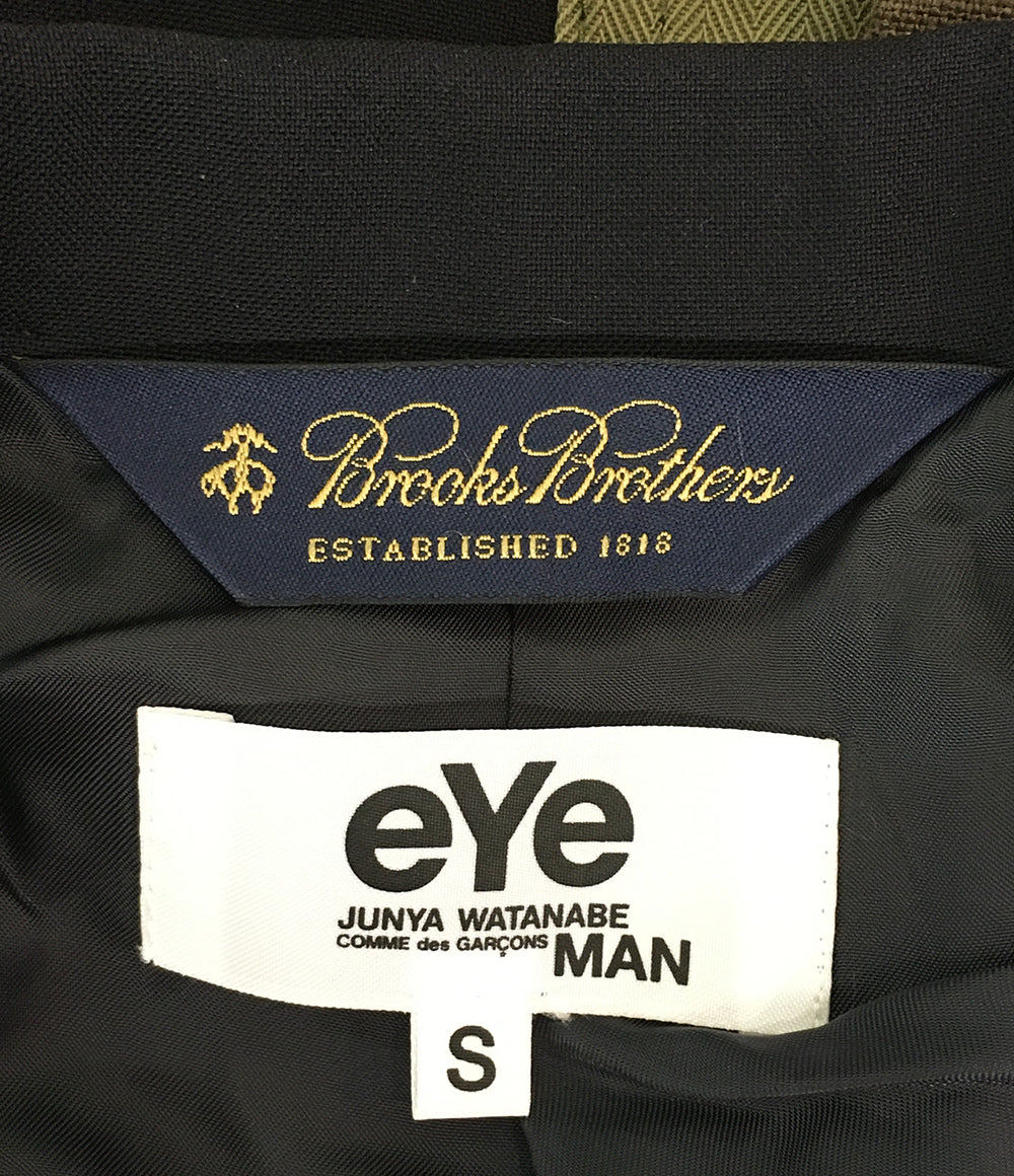 eYe COMME des GARCONS JUNYA WATANABE MAN テーラードジャケット Brooks Brothers メンズ SIZE S アイコムデギャルソンジュンヤワタナベマン