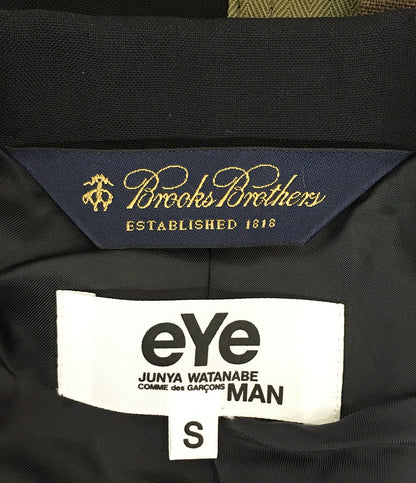 eYe COMME des GARCONS JUNYA WATANABE MAN テーラードジャケット Brooks Brothers メンズ SIZE S アイコムデギャルソンジュンヤワタナベマン