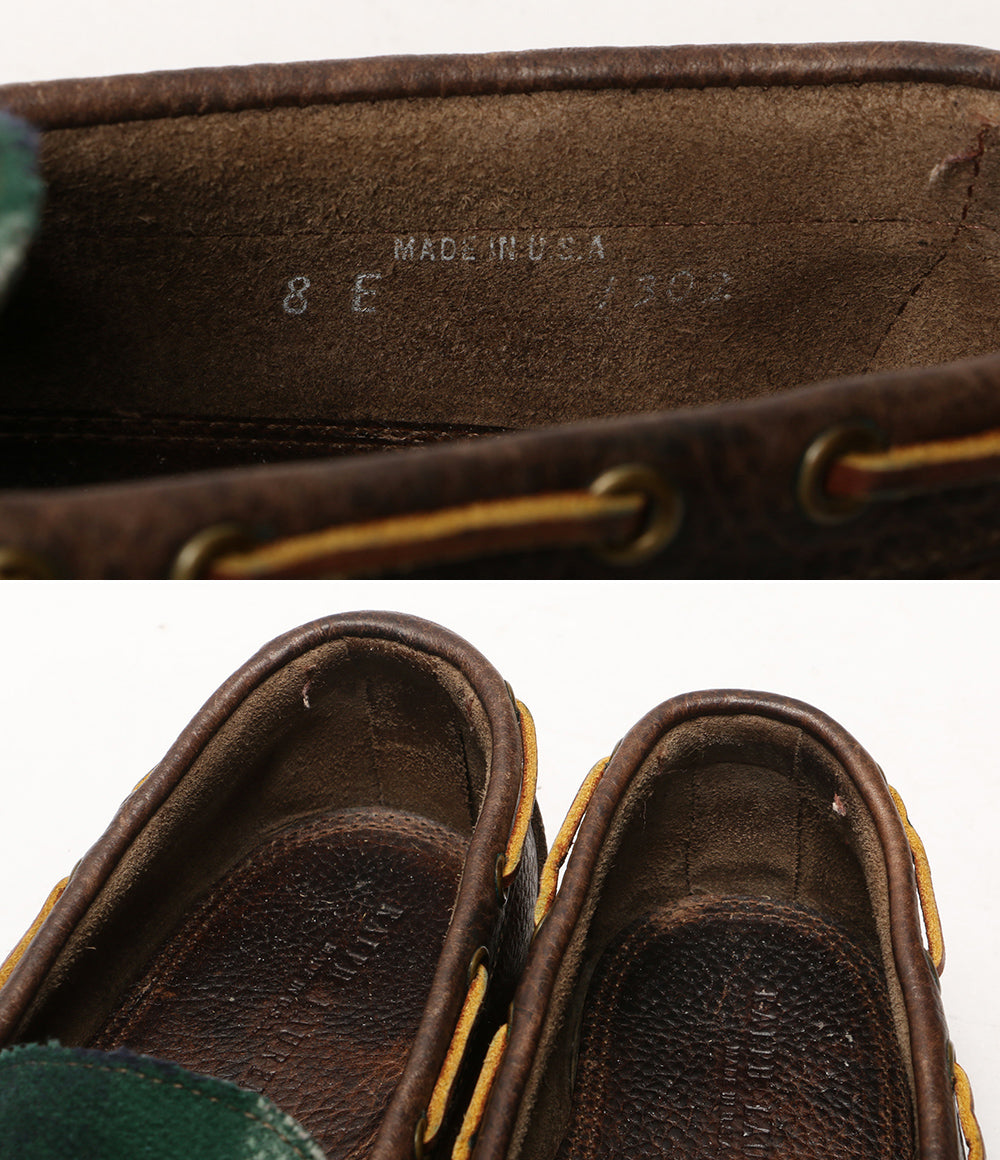 RALPH LAUREN モカシン USA製 ラグ メンズ SIZE 8E ラルフローレン