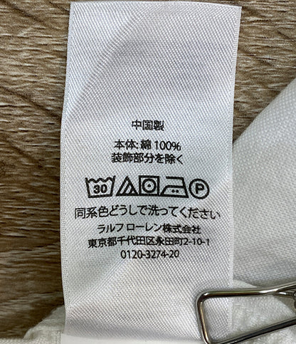 POLO RALPH LAUREN 長袖シャツ CLASSIC FIT ワーク ホワイト チンスト メンズ SIZE L ポロ・ラルフローレン