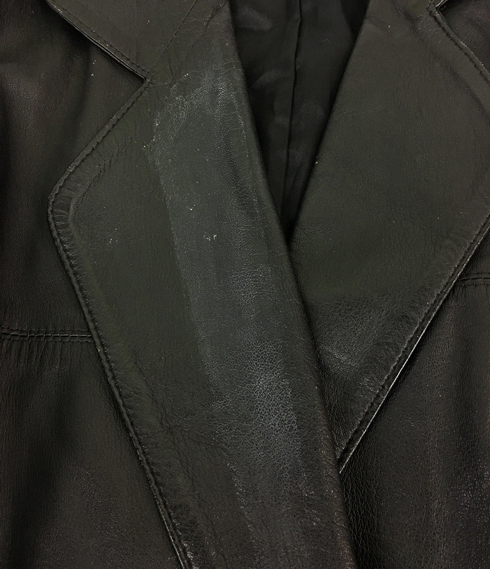 ジャンポール・ゴルチェ レザージャケット ダブルフェイス 豚革 レオパード メンズ SIZE 2 JEAN PAUL GAULTIER