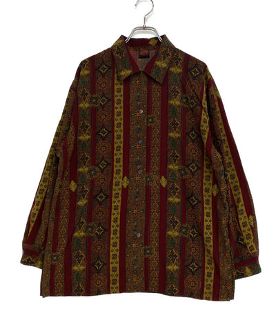 ジャンポール・ゴルチェ 長袖シャツ レトロ柄 レディース SIZE - jean paul gaultier