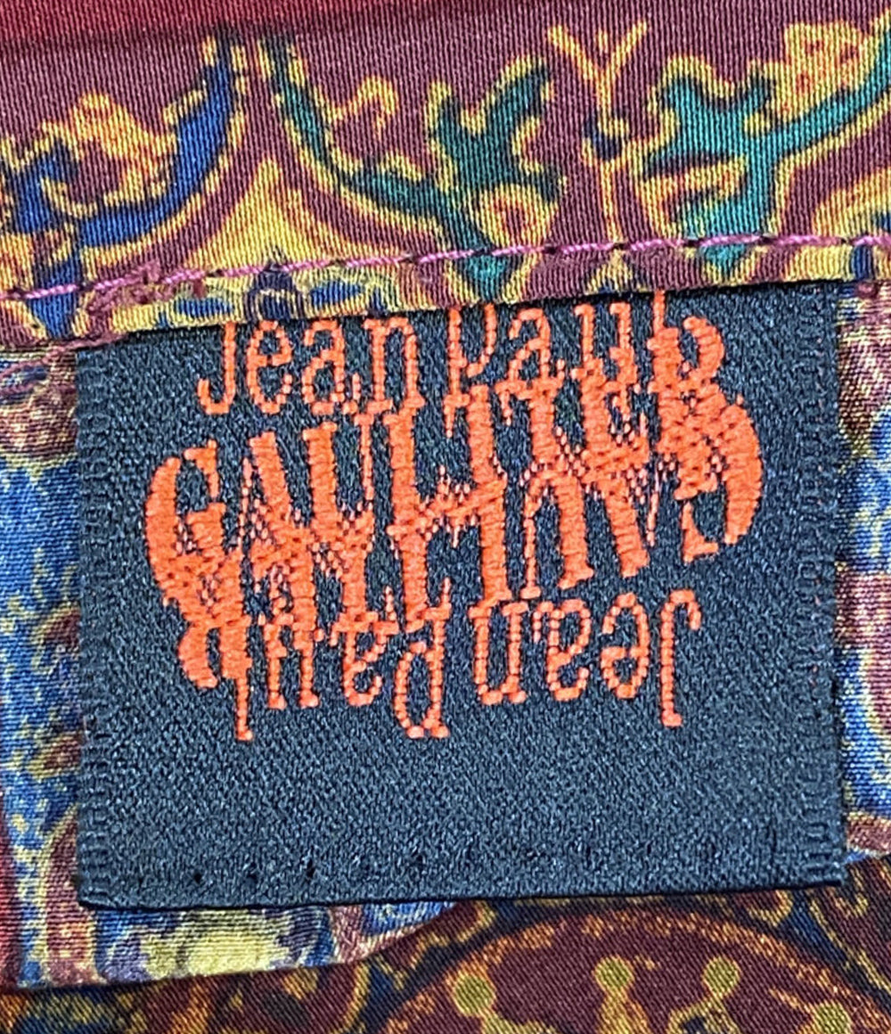 ジャンポール・ゴルチェ 長袖シャツ レトロ柄 レディース SIZE - jean paul gaultier