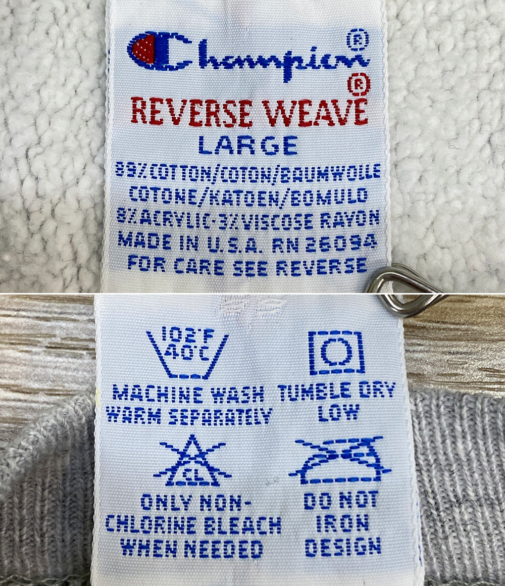 チャンピオン リバースウィーブ スウェット 90s メンズ SIZE L Champion REVERSE WEAVE