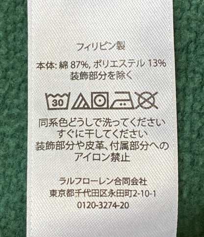 美品 POLO COUNTRY RALPH LAUREN ポロカントリー スウェット パッチワーク USED加工 メンズ SIZE L ラルフローレン