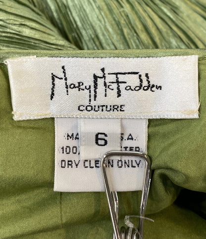 メアリー マクファデン カットソー プリーツ グリーン レディース SIZE 6 MaryMcFadden
