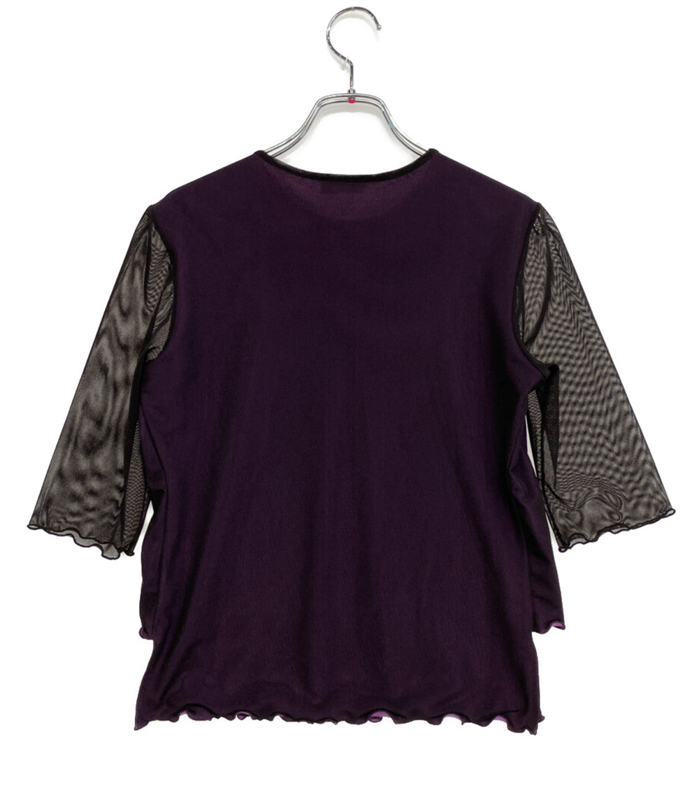 ジャンポール・ゴルチェ カットソー パワーネット レイヤー レディース SIZE - JEAN PAUL GAULTIER