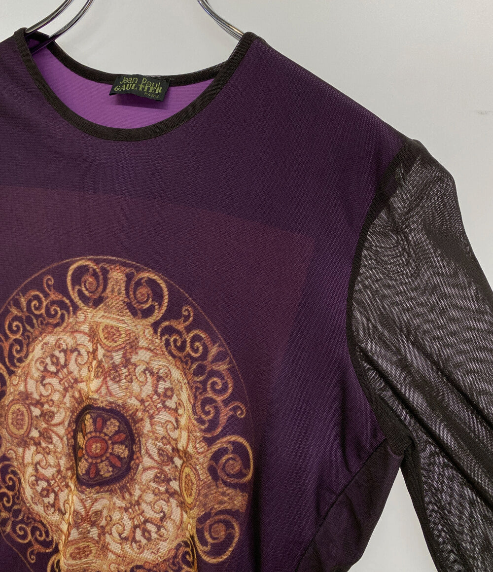 ジャンポール・ゴルチェ カットソー パワーネット レイヤー レディース SIZE - JEAN PAUL GAULTIER