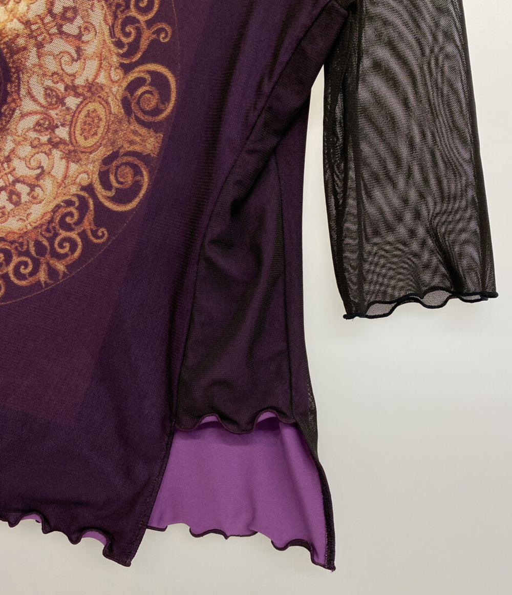 ジャンポール・ゴルチェ カットソー パワーネット レイヤー レディース SIZE - JEAN PAUL GAULTIER