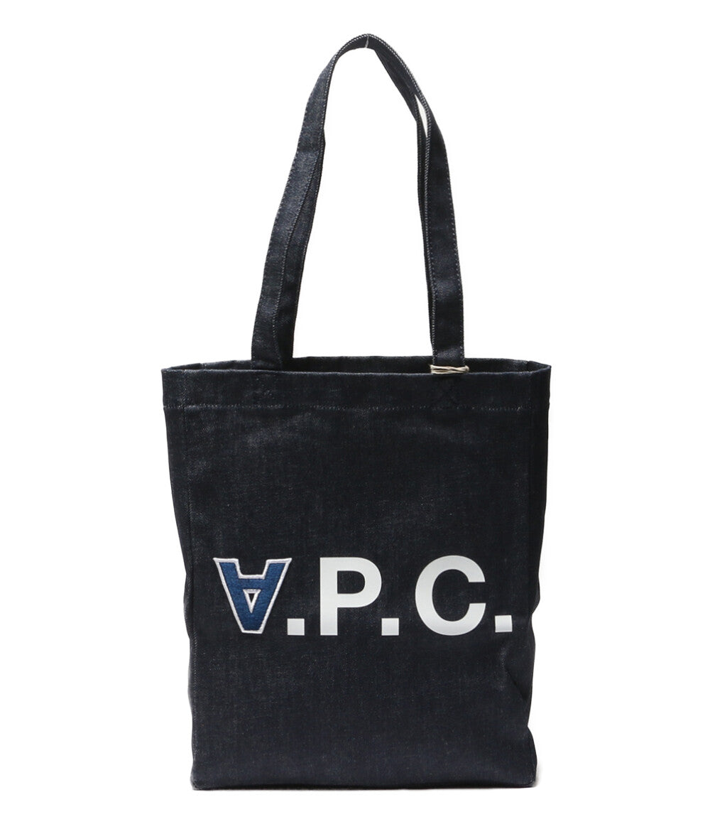 美品 アーペーセー トートバッグ デニム TOTE INDIGO COCSX-M61683 レディース A・P・C