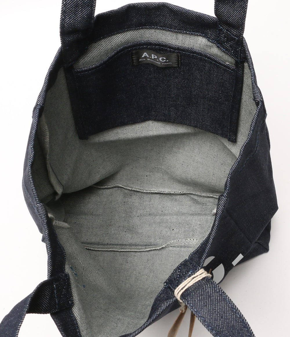 美品 アーペーセー トートバッグ デニム TOTE INDIGO COCSX-M61683 レディース A・P・C