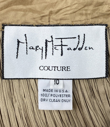 メアリー マクファデン プリーツスカート ゴールド レディース SIZE 10 MaryMcFadden