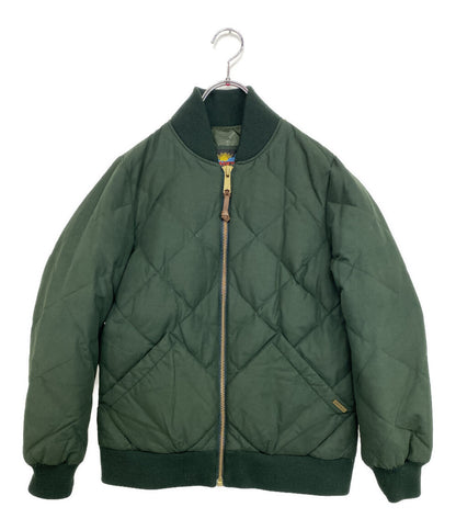 Eddie Bauer ダウンジャケット 復刻 スカイライナー グリーン BAUER DOWN レディース SIZE M エディー・バウアー