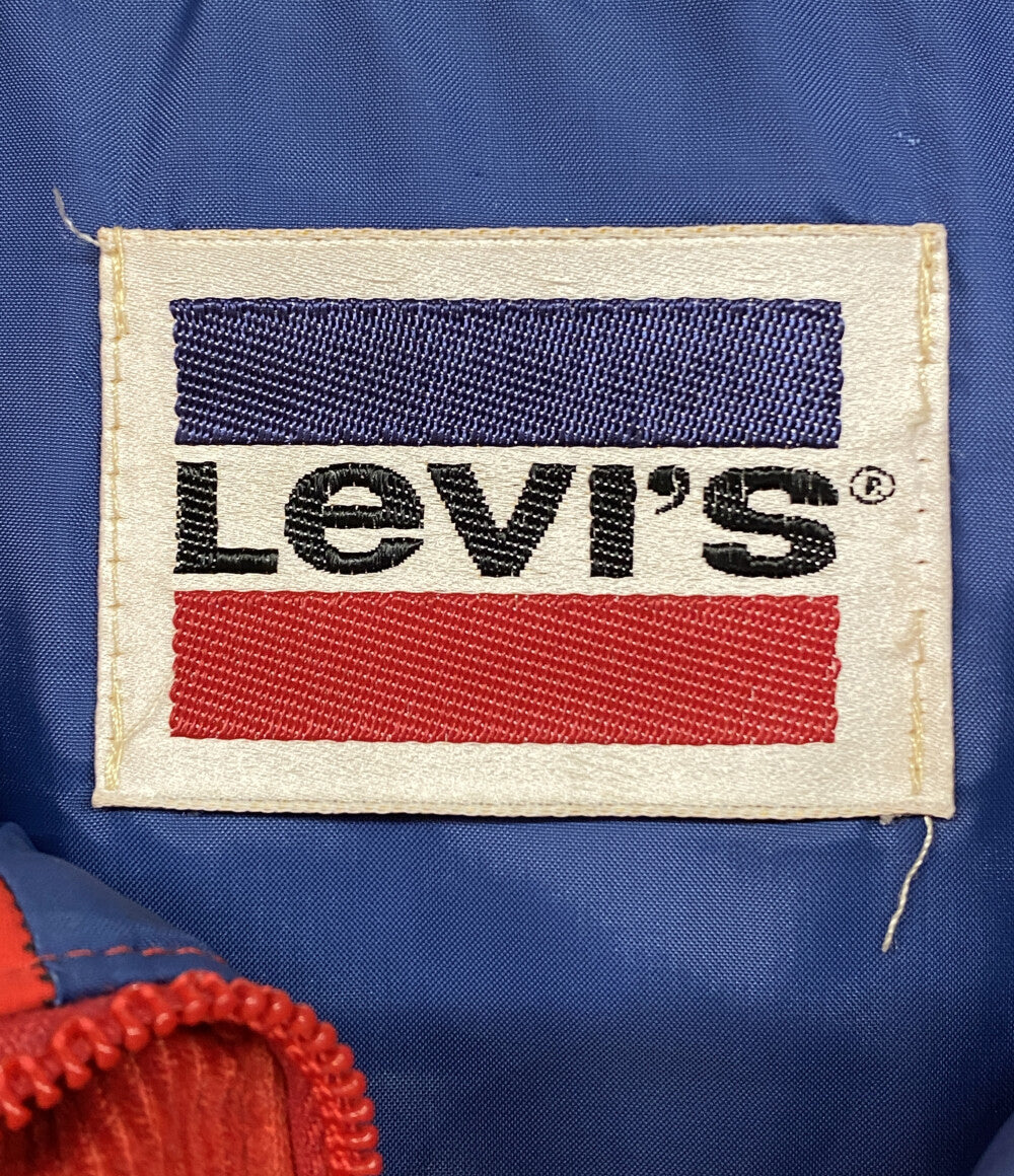LEVI'S ダウンベスト 古着 70s USA製 RED メンズ SIZE - リーバイス