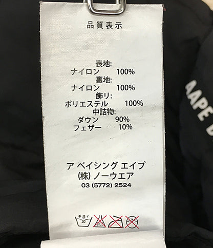AAPE BY A BATHING APE エーエイプバイアベイシングエイプ ダウンジャケット AAPDNM7172XX9 メンズ SIZE L