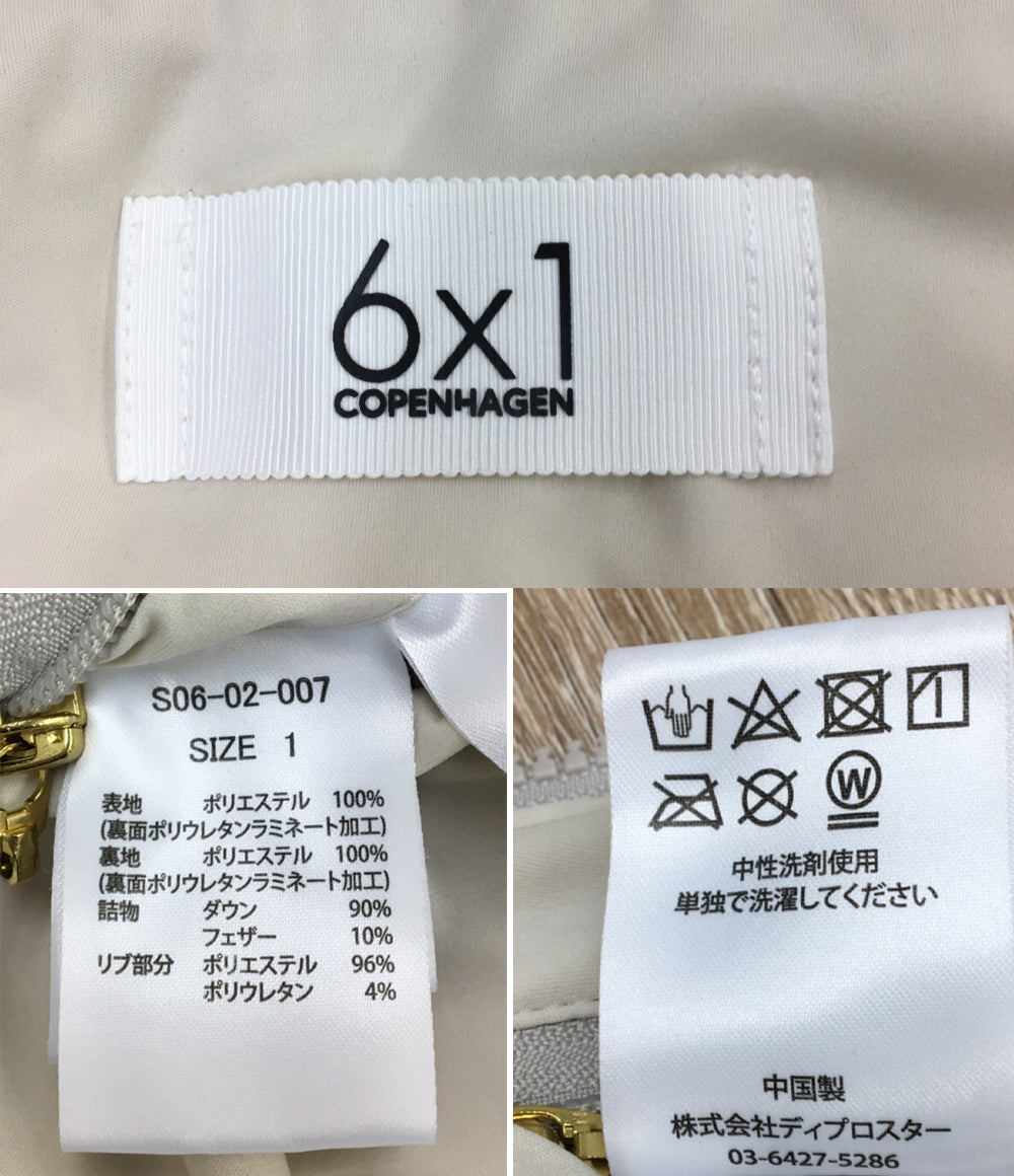 6×1 COPENHAGEN シックスバイワン コペンハーゲン コクーンダウンジャケット レディース SIZE 1