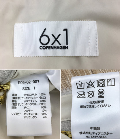 6×1 COPENHAGEN シックスバイワン コペンハーゲン コクーンダウンジャケット レディース SIZE 1