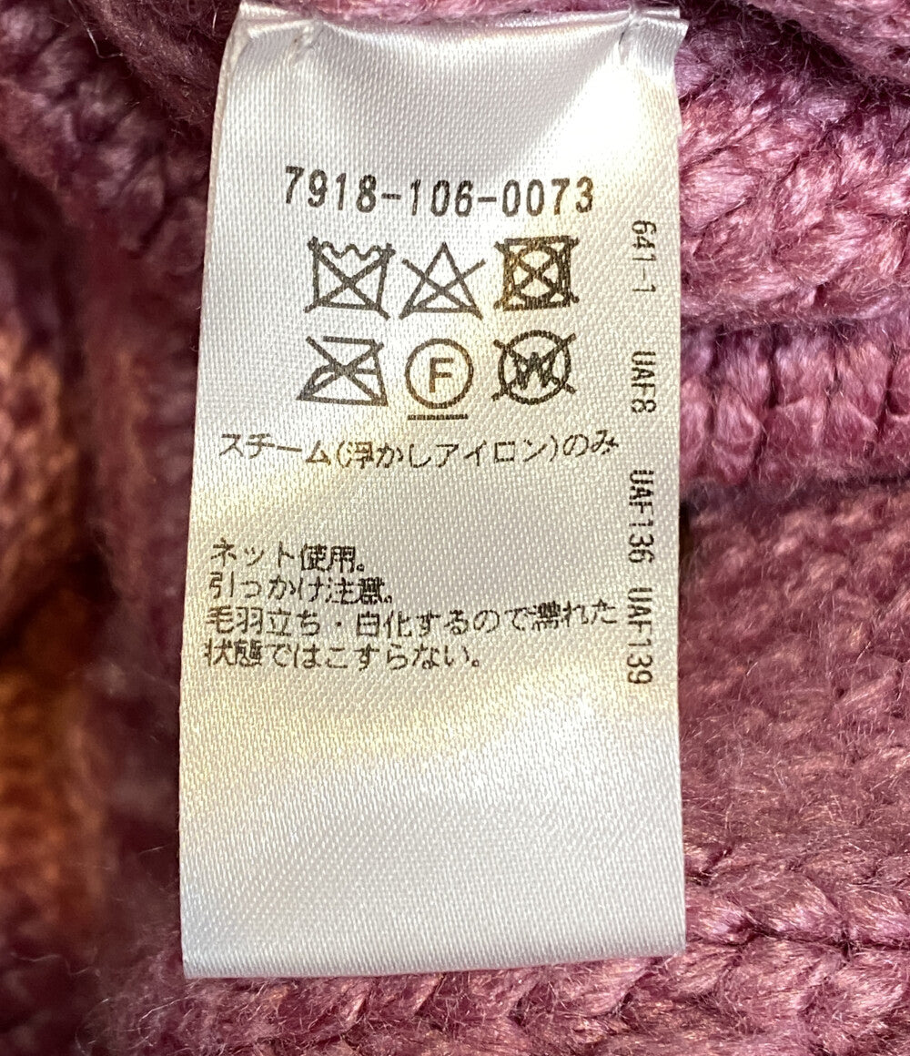 BLAMINK ブラミンク シルクニットベスト ピンク レディース SIZE 38
