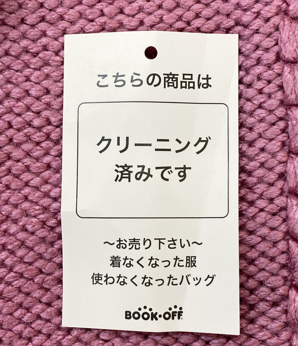 BLAMINK ブラミンク シルクニットベスト ピンク レディース SIZE 38
