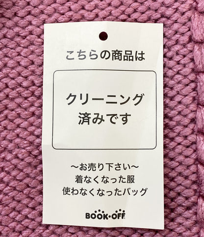 BLAMINK ブラミンク シルクニットベスト ピンク レディース SIZE 38