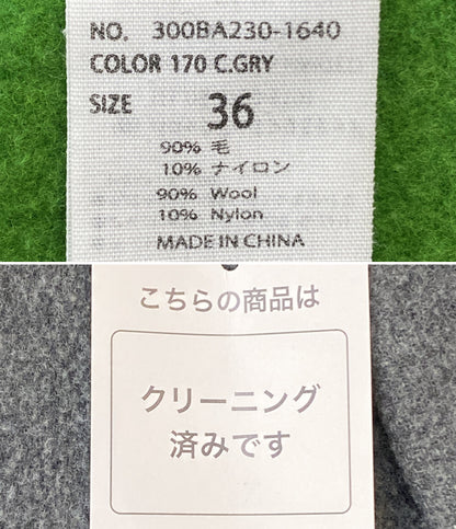 エンフォルド ダブルビーバースリットコート 300BA230 レディース SIZE 36 ENFOLD