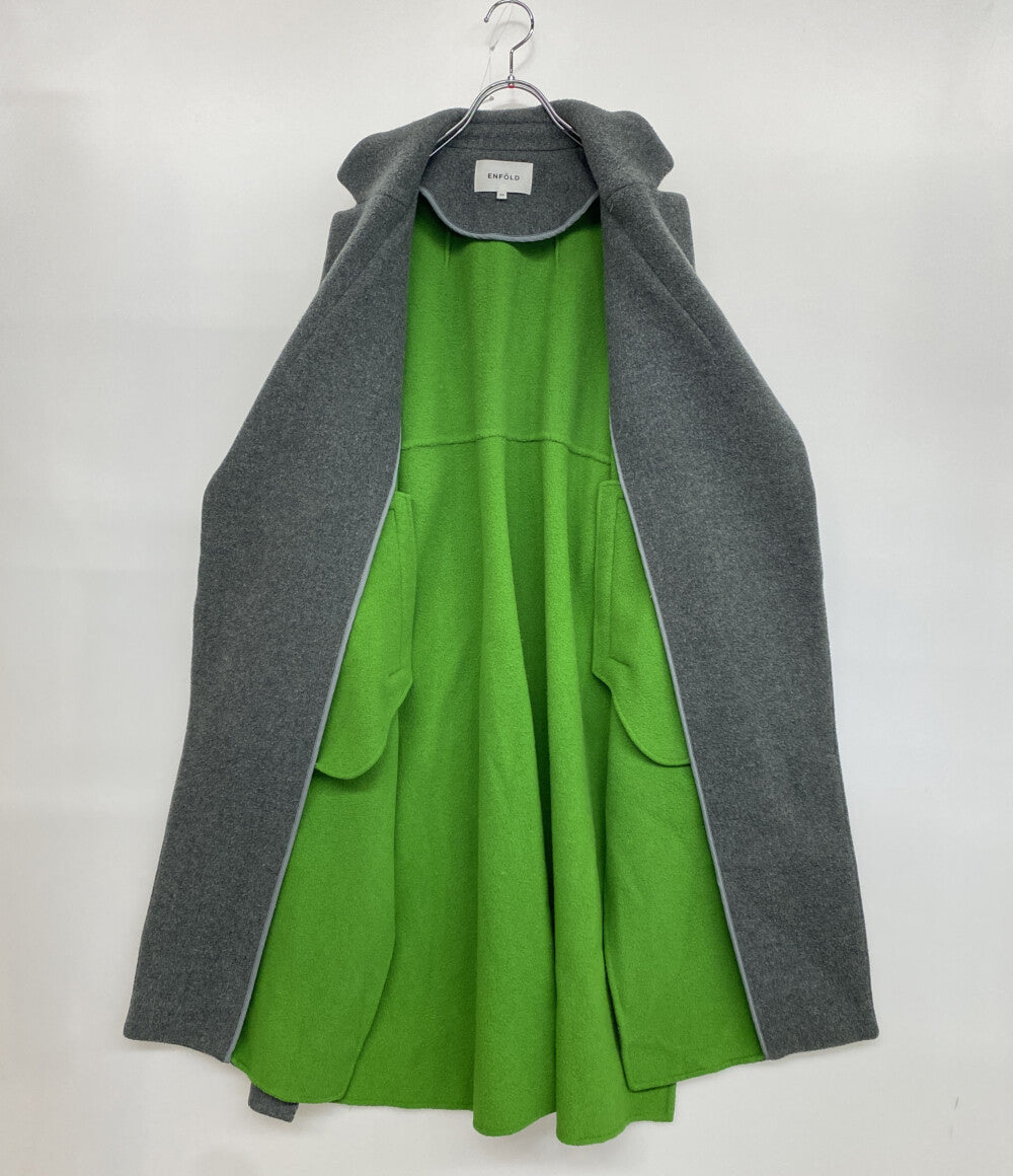 エンフォルド ダブルビーバースリットコート 300BA230 レディース SIZE 36 ENFOLD