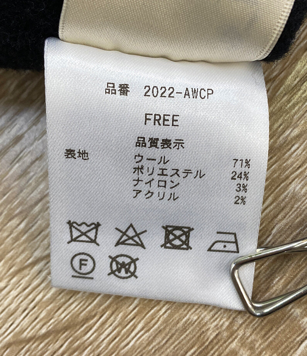 Nala ナラ ケープ Wool cape coat 2022-AWCP レディース SIZE F