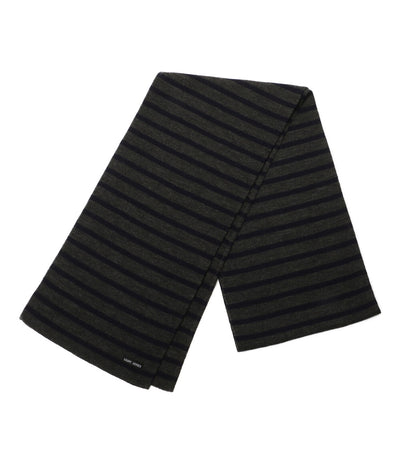 セントジェームス マフラー ネイビー×グレー メンズ saint james