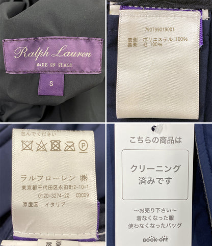 RALPH LAUREN リバーシブルコート PURPLE LABEL メンズ SIZE S ラルフローレン
