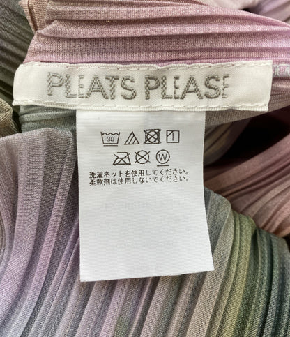 PLEATS PLEASE TURNIP & SPINACH 長袖ワンピース 24SS レディース SIZE 4 プリーツプリーズ
