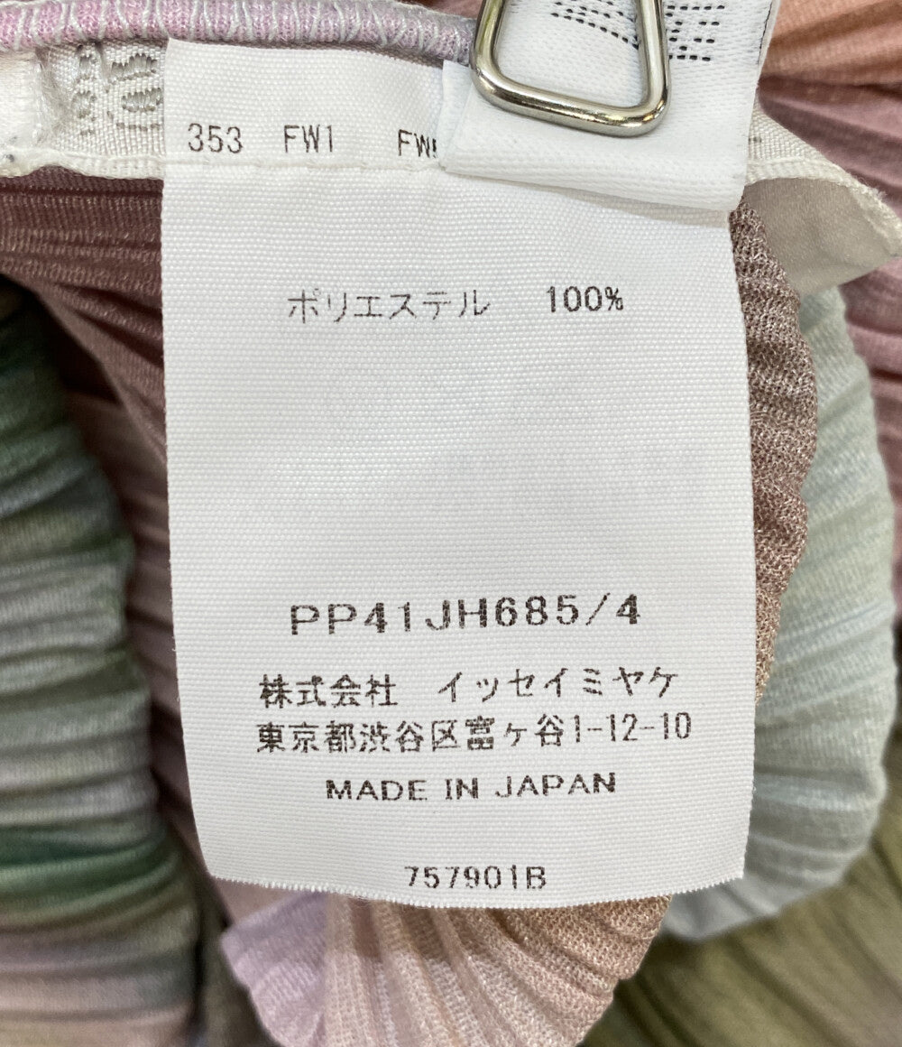 PLEATS PLEASE TURNIP & SPINACH 長袖ワンピース 24SS レディース SIZE