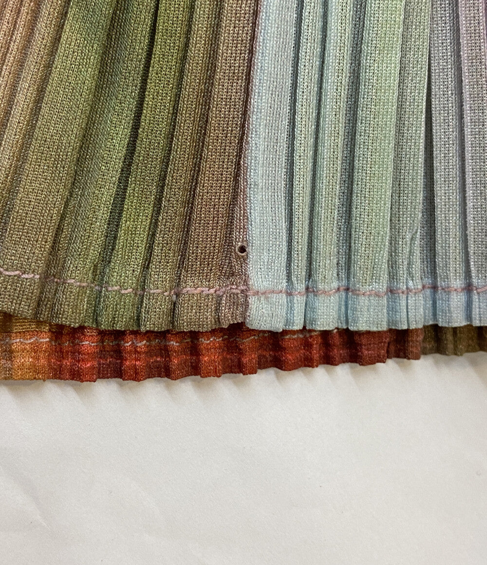 PLEATS PLEASE TURNIP & SPINACH 長袖ワンピース 24SS レディース SIZE