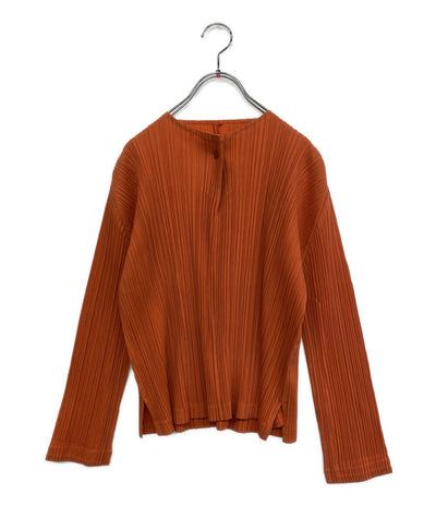 プリーツプリーズ ハーフボタンプリーツカットソー レディース SIZE ３ PLEATS PLEASE