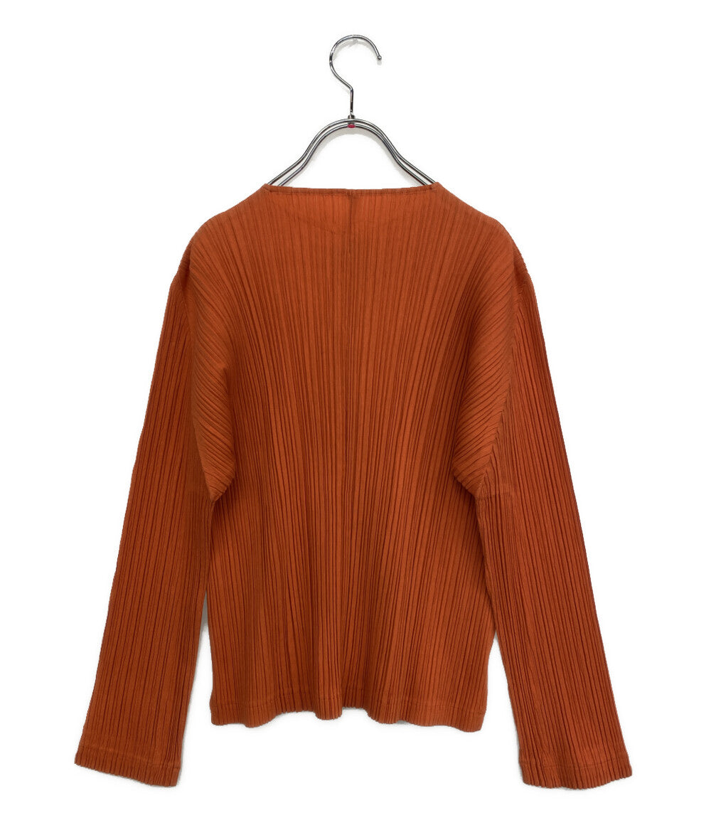 PLEATS PLEASE ハーフボタンプリーツカットソー レディース SIZE ３ プリーツプリーズ