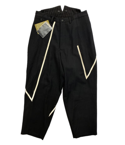 ヨウジヤマモトプールオム パンツ ARMY GABARDINE O-TAPING PANTS 23aw メンズ SIZE 2 Yohji Yamamoto POUR HOMME