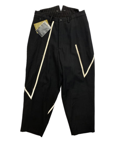 Yohji Yamamoto POUR HOMME パンツ ARMY GABARDINE O-TAPING PANTS 23aw メンズ SIZE 2 ヨウジヤマモトプールオム