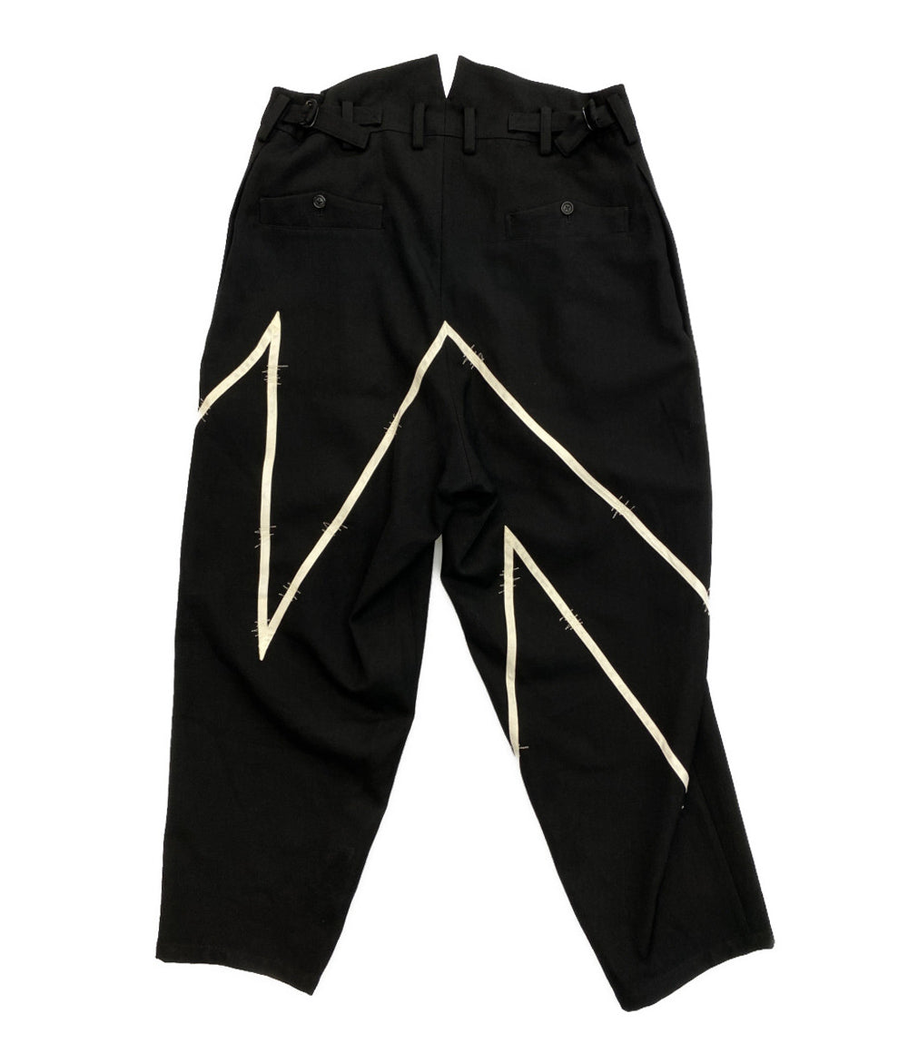 Yohji Yamamoto POUR HOMME パンツ ARMY GABARDINE O-TAPING PANTS 23aw メンズ SIZE 2 ヨウジヤマモトプールオム