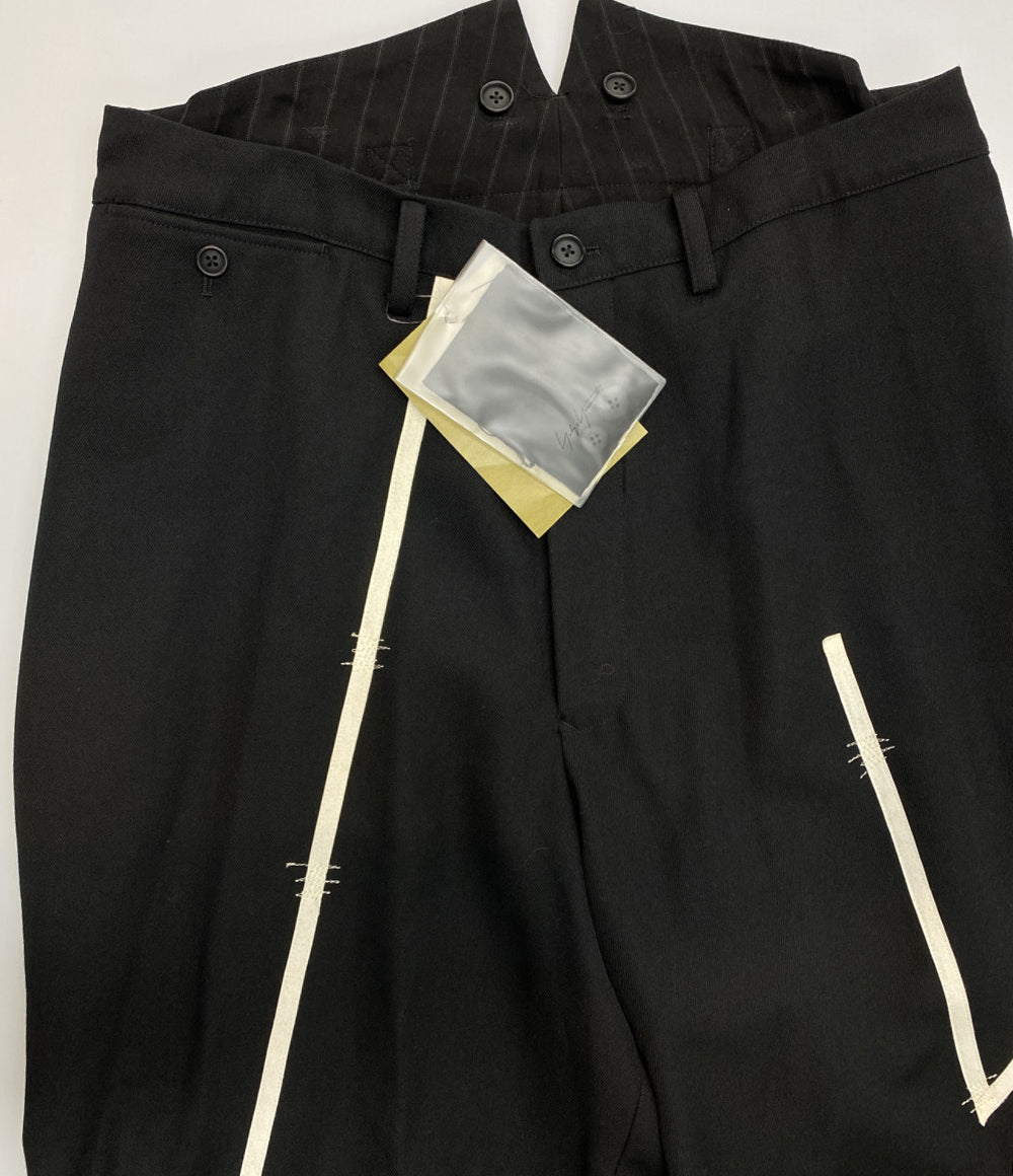 Yohji Yamamoto POUR HOMME パンツ ARMY GABARDINE O-TAPING PANTS 23aw メンズ SIZE 2 ヨウジヤマモトプールオム