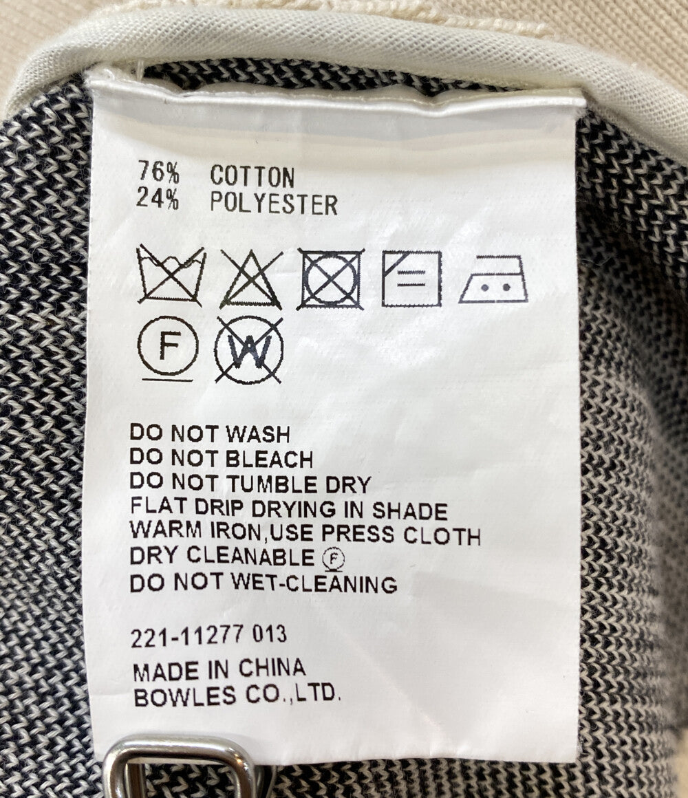 美品 HYKE ニット 22SS PLAID JACQUARD SLEEVELESS SWEATER 221-11277 レディース SIZE 1 ハイク