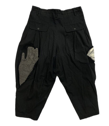 ヨウジヤマモトプールオム サイドジップパッチワークパンツ ワイドパンツ 22ss メンズ SIZE 2 YOHJI YAMAMOTO POUR HOMME