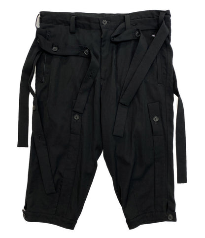 YOHJI YAMAMOTO POUR HOMME テープアレンジウールギャバジンパンツ 20ss HN-P54-100 メンズ SIZE 2 ヨウジヤマモトプールオム
