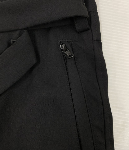YOHJI YAMAMOTO POUR HOMME テープアレンジウールギャバジンパンツ 20ss HN-P54-100 メンズ SIZE 2 ヨウジヤマモトプールオム