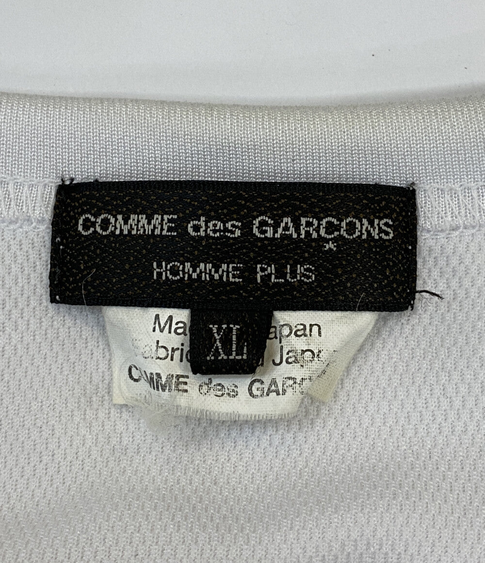 コムデギャルソンオムプリュス 千鳥柄ドッキングロングカットソー 21AW メンズ SIZE XL COMME des GARCONS HOMME PLUS