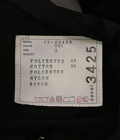 サカイ 長袖ワンピース 17-03425 レディース SIZE 2 sacai