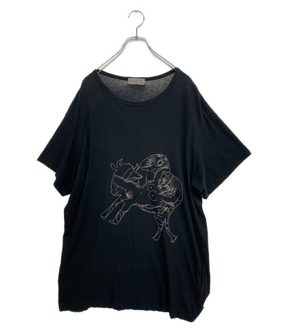 YOHJI YAMAMOTO × 朝倉優佳 半袖Ｔシャツ 朝倉PT 20SS メンズ SIZE 3 ヨウジヤマモト