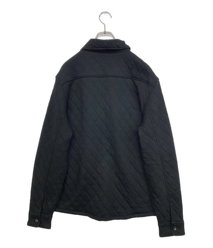 美品 RALPH LAUREN シャツジャケット キルティング ブラック メンズ SIZE M ラルフローレン